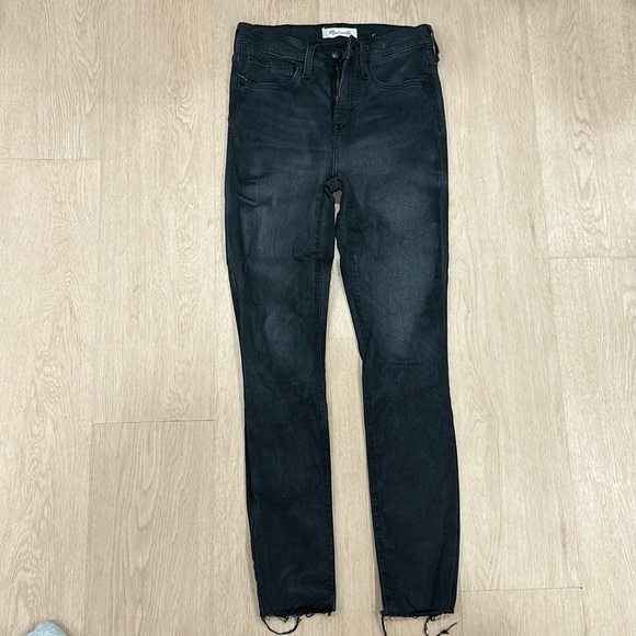 Madewell Grey Skinny Jeans - Picture 1 of 9